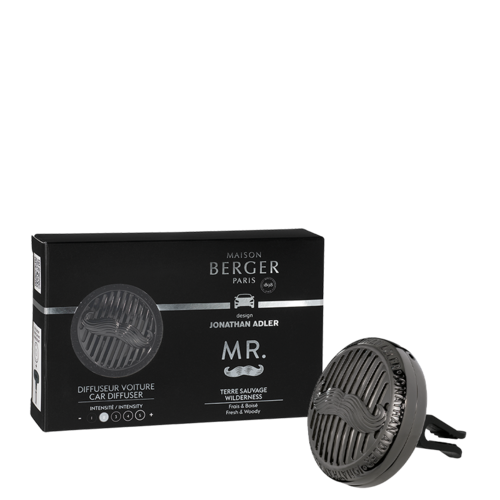 Coffret diffuseur voiture Mr. – Terre sauvage Coffret diffuseur voiture Mr. – Terre sauvage