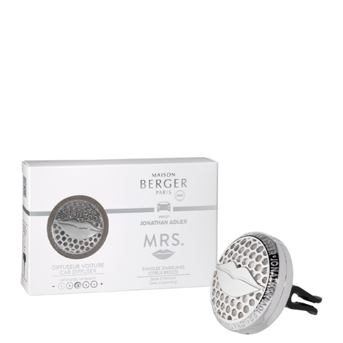 Coffret diffuseur voiture Mrs. – Envolée d’agrumes Coffret diffuseur voiture Mrs. – Envolée d’agrumes