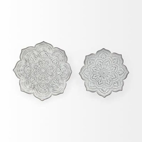 grand fleur métal blanche grand fleur métal blanche