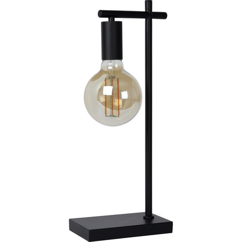 lampe de table townshed tubulaire noir avec globe lampe de table townshed tubulaire noir avec globe