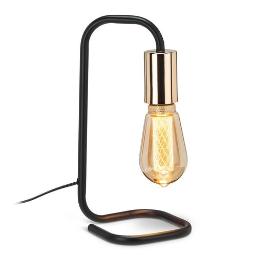 lampe globe tubulaire sur table noir lampe globe tubulaire sur table noir