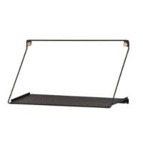 INTERDESIGN etagere arlo murale noir matte INTERDESIGN etagere arlo murale noir matte
