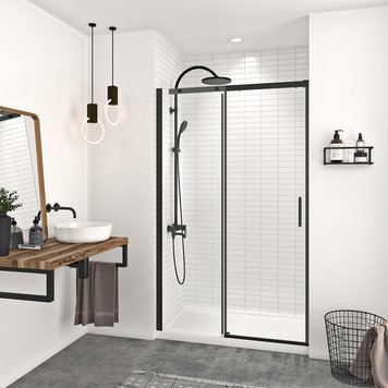 ZITTA VAGUE 60 PORTE ALCOVE NOIR CLAIR