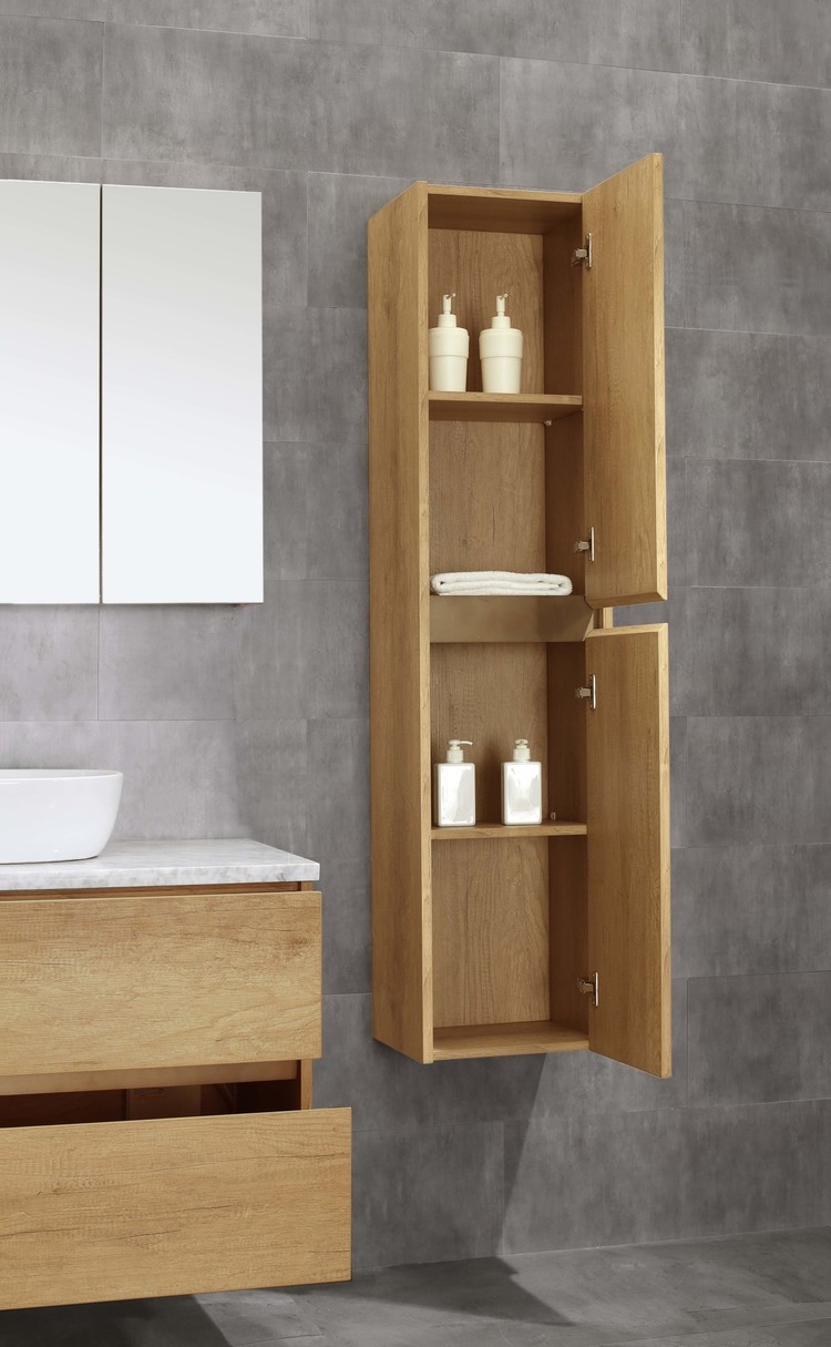 LIGANO Lingerie onyx  15  effet bois / or