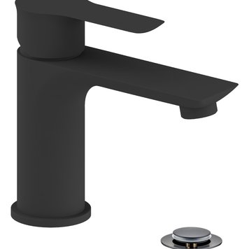 TENZO PRO Robinet de lavabo galia monotrou avec drain noir