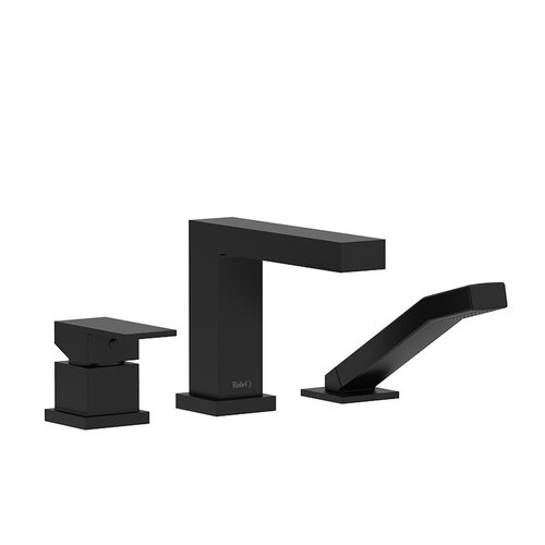 RIOBEL ROBINET DE BAIN KUBIK 3MCX NOIR MAT RIOBEL ROBINET DE BAIN KUBIK 3MCX NOIR MAT