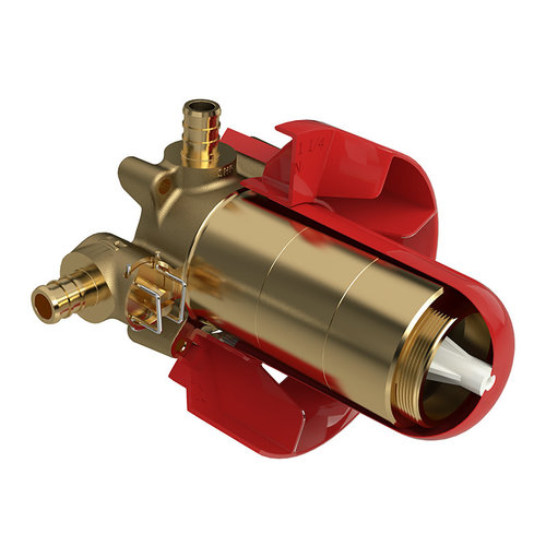 RIOBEL BRUT DE VALVE COAXIALE 2 VOIES PEX RIOBEL BRUT DE VALVE COAXIALE 2 VOIES PEX