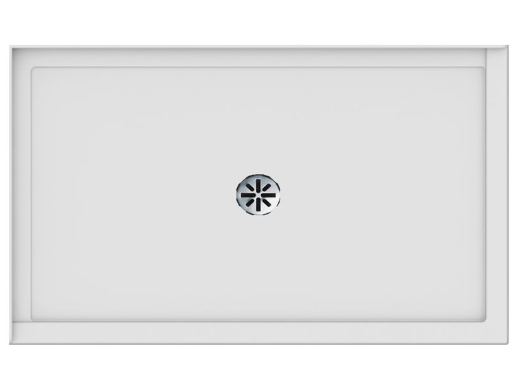 NEPTUNE Base impact 36x60 drain rond central bride gauche