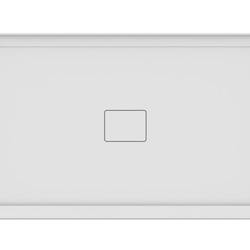 NEPTUNE BASE ROUGE 36X60 DRAIN CENTRAL BRIDE 3 COTES, BL