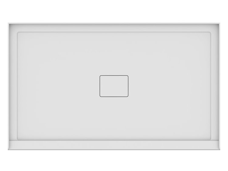 NEPTUNE BASE ROUGE 36X60 DRAIN CENTRAL BRIDE 3 COTES, BL