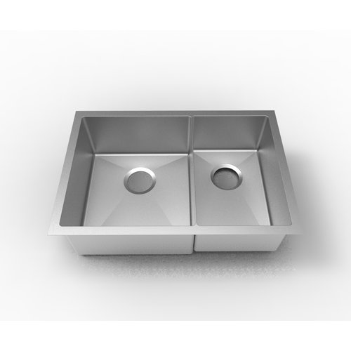 LIGANO EVIER SOUS PLAN 26X18 1 CUVE 1/2 2 PROFONDEURS STAINLESS AVEC GRILLE ET CREPINE PANIER DE LUXE LIGANO EVIER SOUS PLAN 26X18 1 CUVE 1/2 2 PROFONDEURS STAINLESS AVEC GRILLE ET CREPINE PANIER DE LUXE