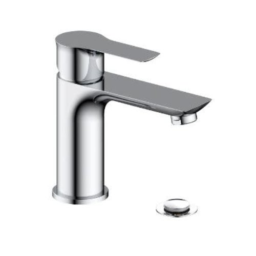 TENZO PRO ROBINET DE LAVABO GALIA MONO CHROME AVEC DRAIN TENZO PRO ROBINET DE LAVABO GALIA MONO CHROME AVEC DRAIN