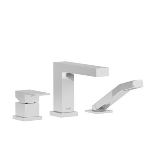 RIOBEL KUBIK ROBINET DE BAIN 3 MORCEAUX AVEC DOUCHETTE CHROME RIOBEL KUBIK ROBINET DE BAIN 3 MORCEAUX AVEC DOUCHETTE CHROME