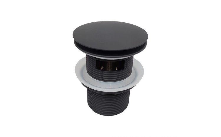 ODASS DRAIN ET TROP-PLEIN DE BAIN NOIR MAT