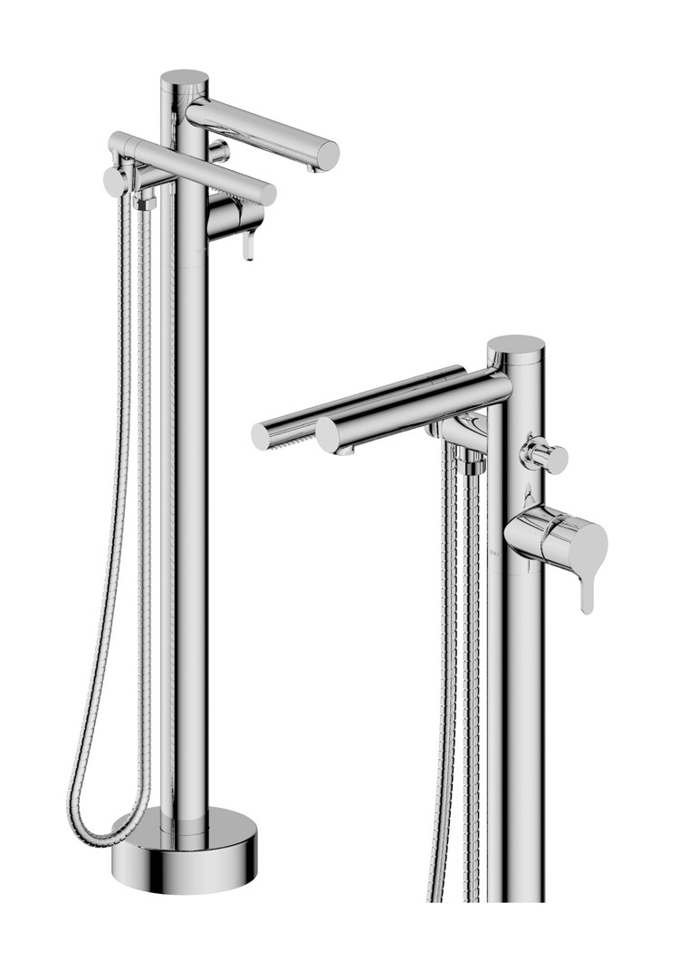 TENZO PRO ROBINET DE BAIN AUTOPORTANT MYLO CHROME