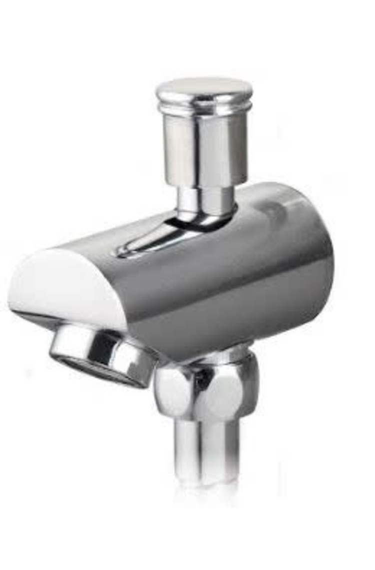 TENZO Bec de bain pour colonne de douche chrome