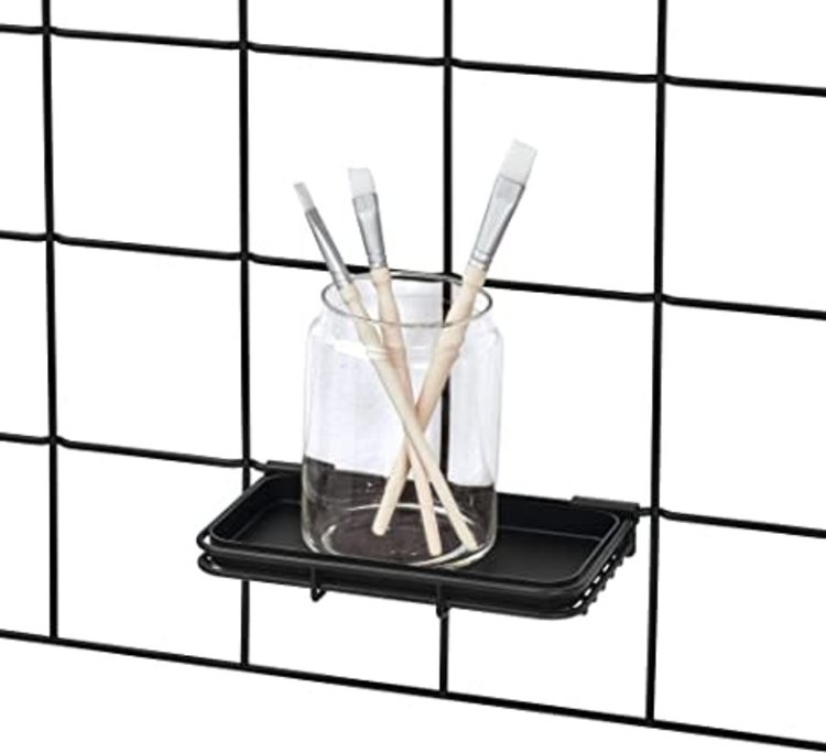 INTERDESIGN TABLETTE JAYCE NOIR MAT POUR #08017