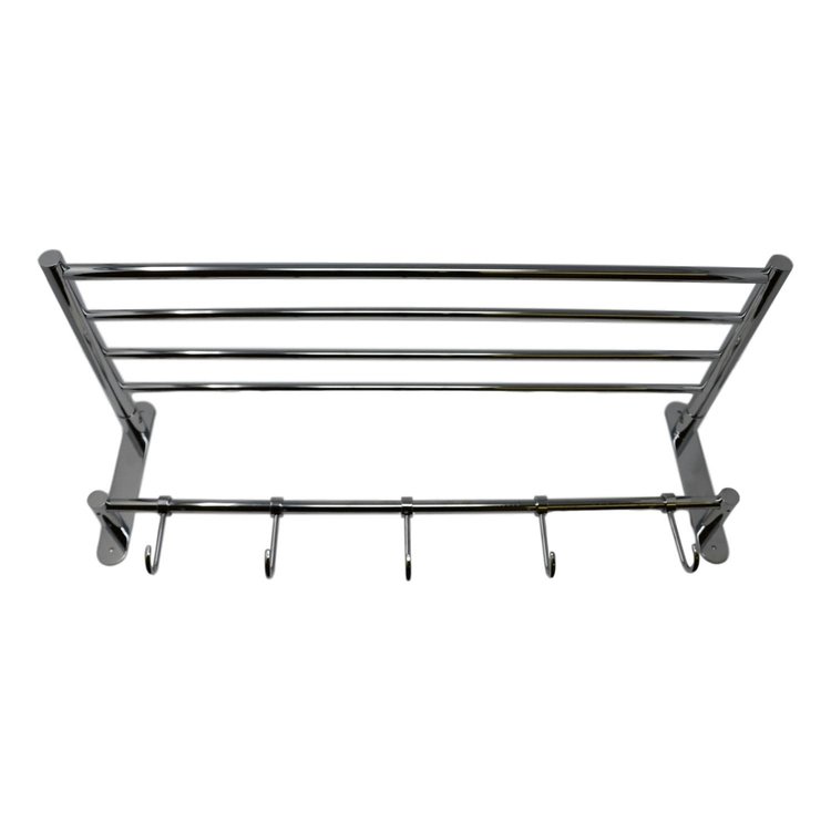 LIGANO ETAGERE AVEC CROCHETS CHR