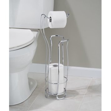 INTERDESIGN PORTE PAPIER TOILETTE AXIS, CHROME