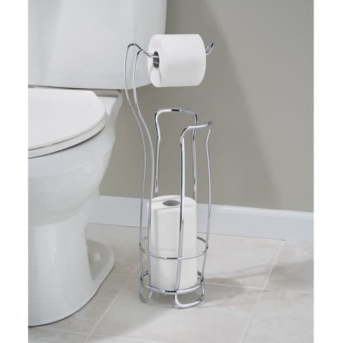 INTERDESIGN PORTE PAPIER TOILETTE AXIS, CHROME INTERDESIGN PORTE PAPIER TOILETTE AXIS, CHROME