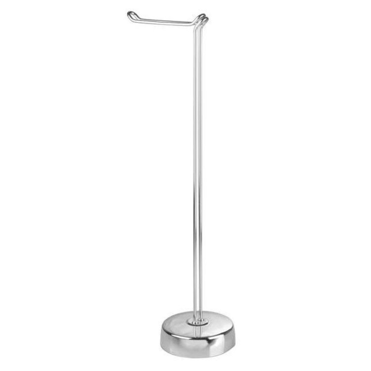 INTERDESIGN Porte papier toilette flip, chrome