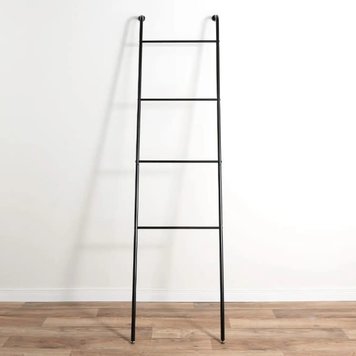 IMPÉRIAL Echelle porte serviette noire matte