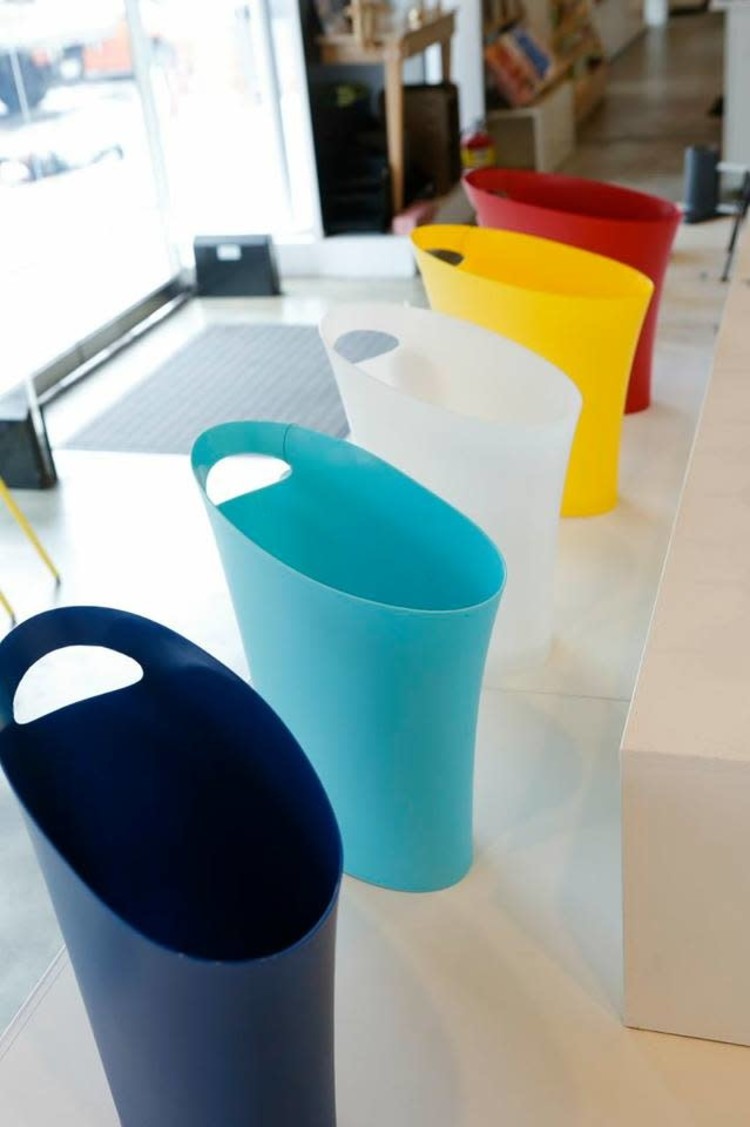 UMBRA POUBELLE SKINNY GRISE