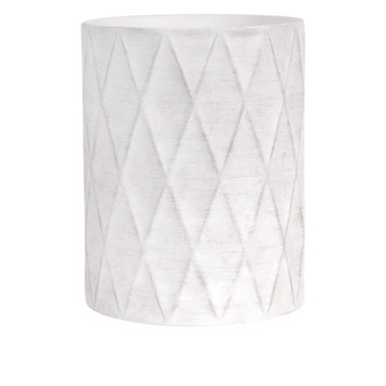 HARMAN POUBELLE STANFIELD LOSANGE BLANC