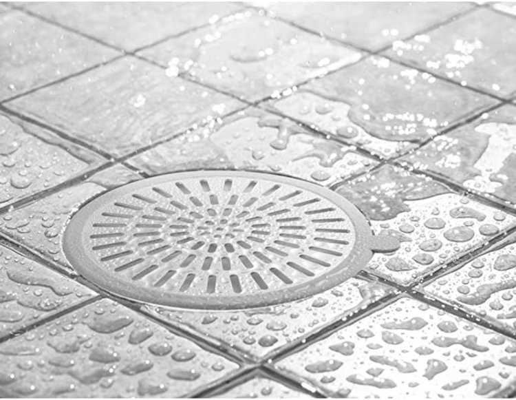 INTERDESIGN GRILLE DE DOUCHE METRO GRIS/ARGENT