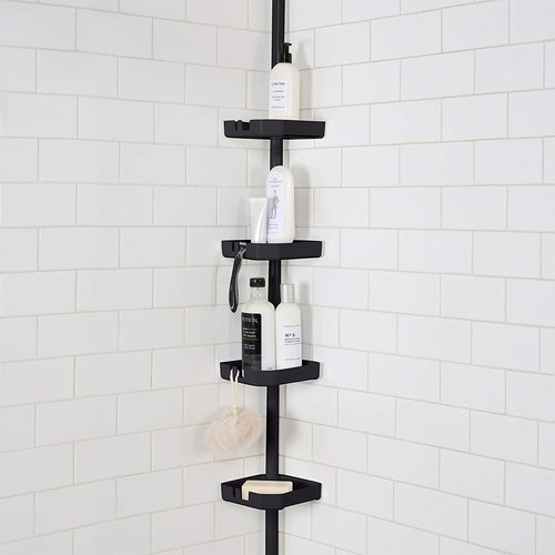 MODA AT HOME BARRE A TENSION PVC/ALUMINIUM 91-103H NOIRE MATTE MODA AT HOME BARRE A TENSION PVC/ALUMINIUM 91-103H NOIRE MATTE