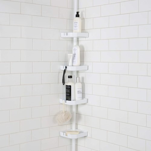 MODA AT HOME BARRE A TENSION PVC/ALUMINIUM 91-103H BLANCHE MODA AT HOME BARRE A TENSION PVC/ALUMINIUM 91-103H BLANCHE