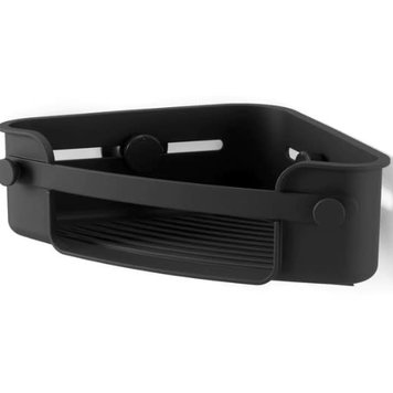 UMBRA Panier en coin à ventouse flex noir