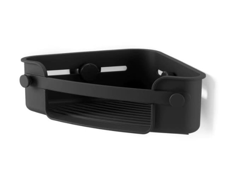 UMBRA PANIER EN COIN FLEX A VENTOUSE NOIR