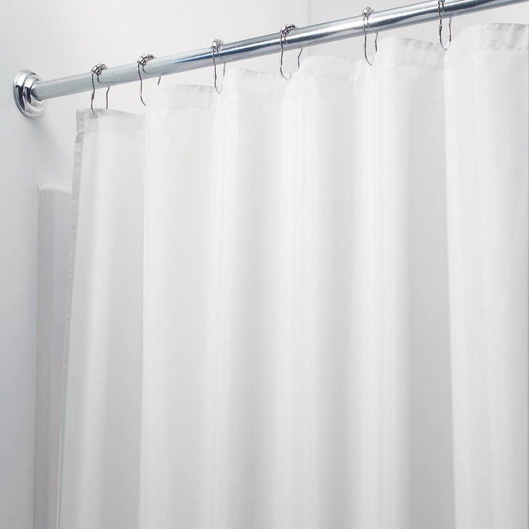 INTERDESIGN DOUBLURE IMPERMÉABLE STANDARD BLANC 72'' X 72''