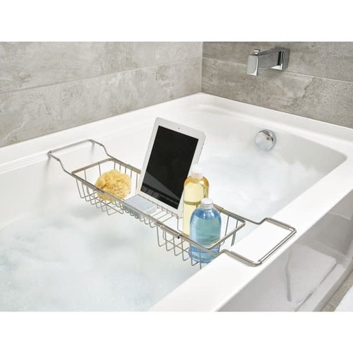 INTERDESIGN PONT DE BAIN EN METAL SATIN INTERDESIGN PONT DE BAIN EN METAL SATIN