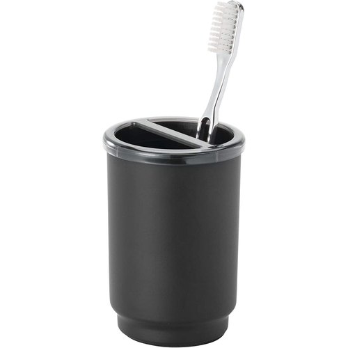 INTERDESIGN PORTE BROSSE A DENT AUSTIN NOIR MAT INTERDESIGN PORTE BROSSE A DENT AUSTIN NOIR MAT