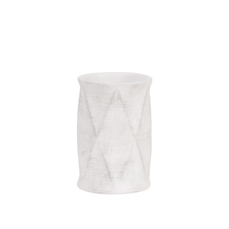 HARMAN VERRE STANFIELD LOSANGE BLANC