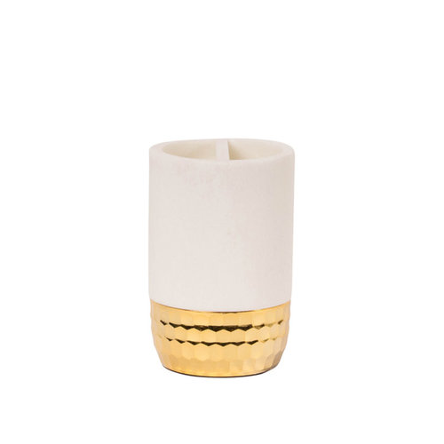 HARMAN PORTE BROSSE A DENT ZEUS BLANC/OR HARMAN PORTE BROSSE A DENT ZEUS BLANC/OR