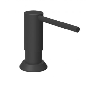 BARIL Pompe à savon moderne noir mat