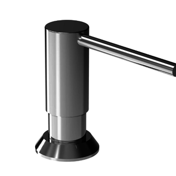 BARIL Distributeur a savon moderne stainless 4-1/2 x 3-5/32