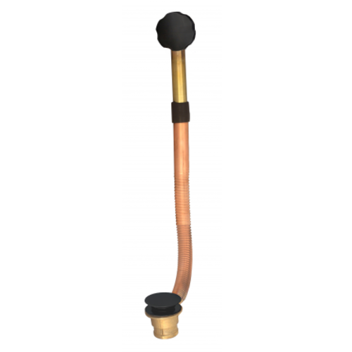 BARIL DRAIN ET TROP-PLEIN POUR BAIN 20PO FLEXIBLE NOIR MAT BARIL DRAIN ET TROP-PLEIN POUR BAIN 20PO FLEXIBLE NOIR MAT