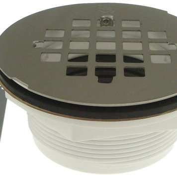 PLOMBSOURCE DRAIN DE DOUCHE 2PO ABS CHROME