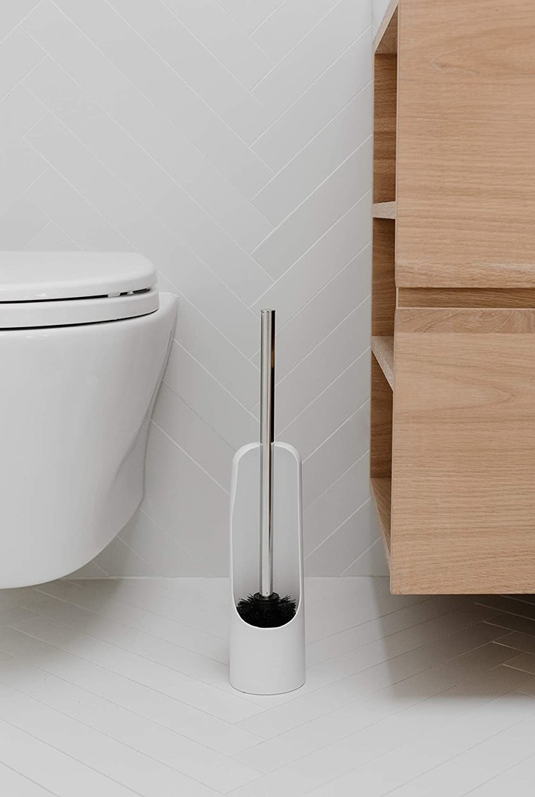 UMBRA Brosse de toilette touch blanche