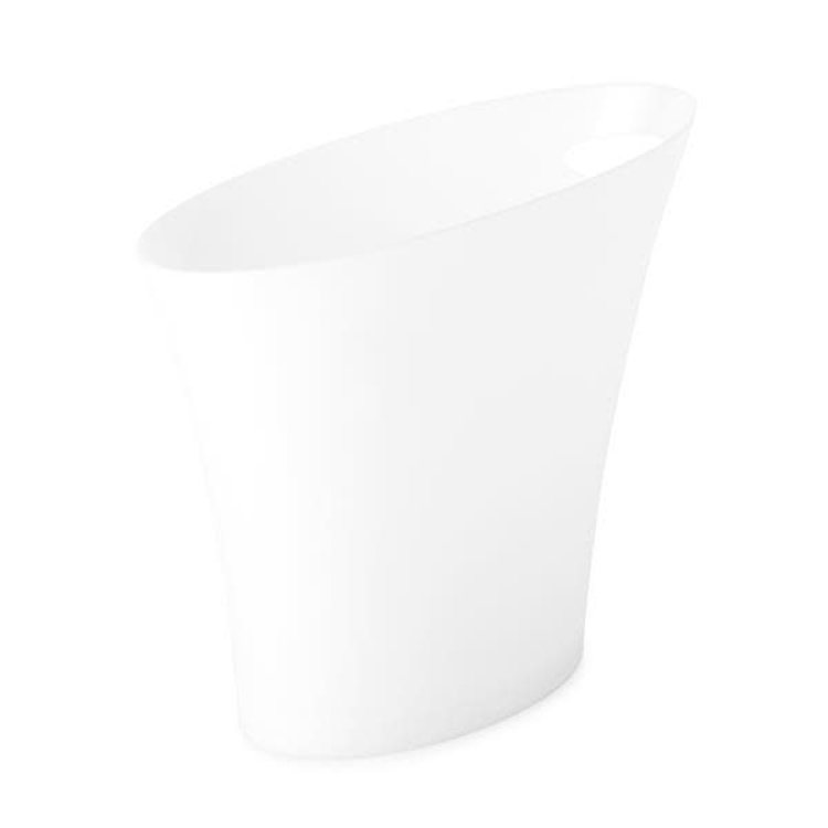 UMBRA POUBELLE SKINNY BLANCHE