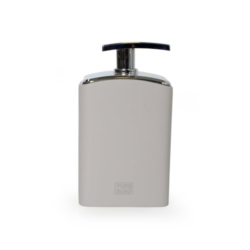 MODA AT HOME POMPE A SAVON EVERLEY RESINE UNI GRIS PALE MODA AT HOME POMPE A SAVON EVERLEY RESINE UNI GRIS PALE