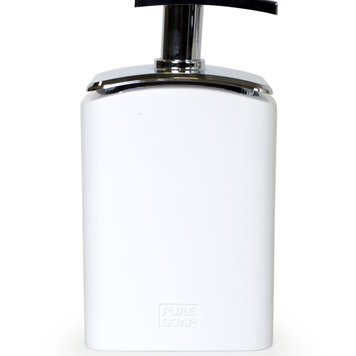 MODA AT HOME Discontinué - Pompe resine everley uni blanc