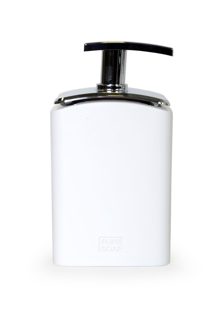 MODA AT HOME POMPE EVERLEY RESINE UNI BLANC