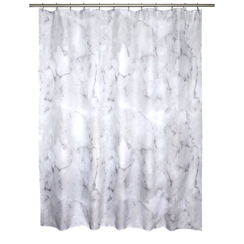 MODA AT HOME RIDEAU DE DOUCHE MARBLE WASH 71X71 MODA AT HOME RIDEAU DE DOUCHE MARBLE WASH 71X71