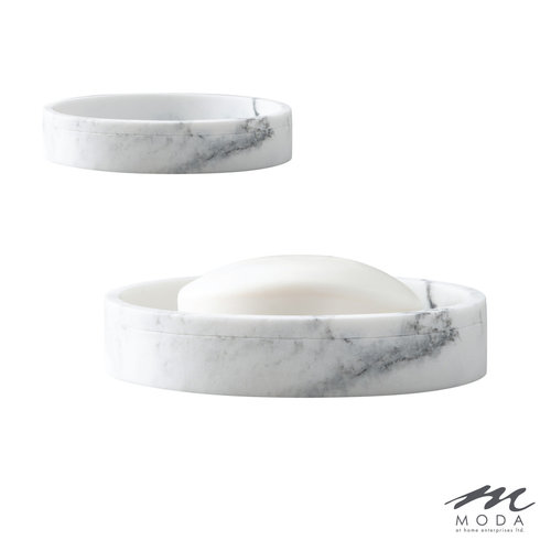 MODA AT HOME SAVONNIER MICHAELANGELO RESINE MARBRE GRIS MODA AT HOME SAVONNIER MICHAELANGELO RESINE MARBRE GRIS