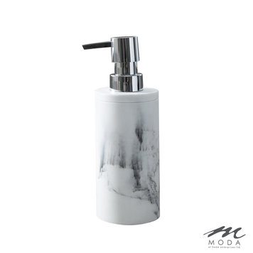 MODA AT HOME Pompe savon michaelangelo resine marbre gris